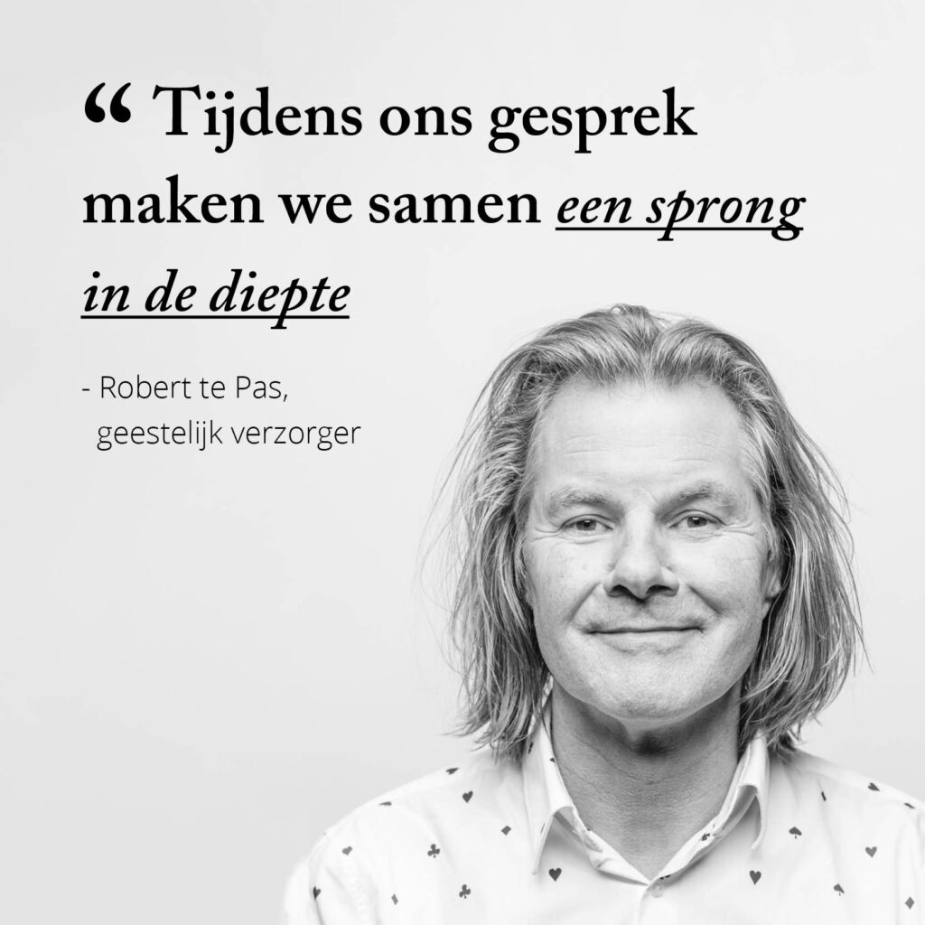 Geestelijk verzorger Robert te Pas